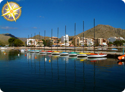 The Puerto Pollensa marina