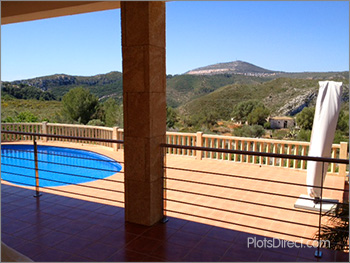 Swimming pool area